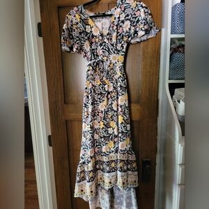 Women's floral print sundress